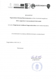 Polgármester találkozó Nagyszakácsiban